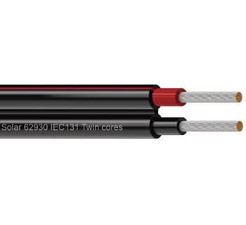 <strong>PV Cable Twin Core Solar Cable for Photovoltaic System</strong>